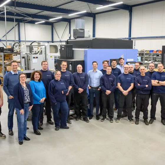 Productiehal van Microtherm in Oudkarspel